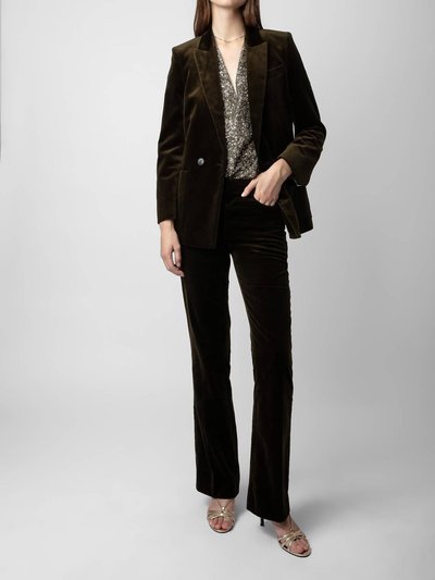 Zadig & Voltaire Visko Velvet Blazer product