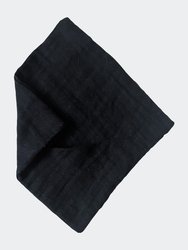 Black Mini Cotton Pocket Security Lovey