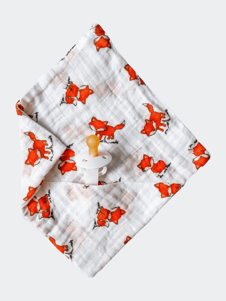 Fox Mini Cotton Pocket Security Lovey