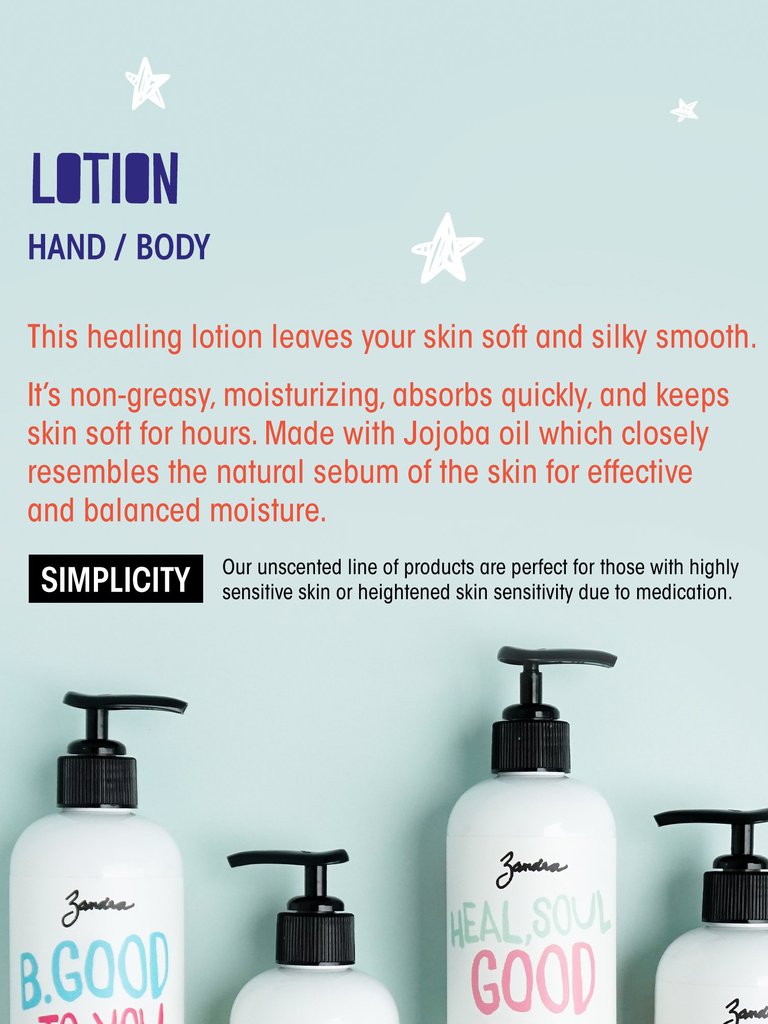 Simplicity Hand & Body Lotion