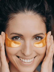 123 Ready Honey & Copper Hydrating Gel Eye Patches 5pc