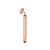 MOON Roll-On Rose Quartz W-Sonic Massaging Vibrating Face Roller + Gua Sha Set