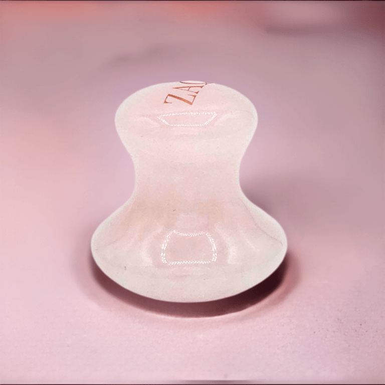 Rose Quartz Gua Sha Mushroom Shape