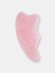 ROSE QUARTZ Wave GUA SHA Scraping Massage Tool