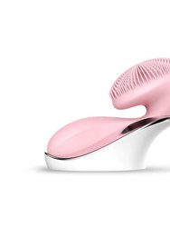 Tara Sonic Vibrating Magnetic Beads Facial Cleansing Brush - Pink