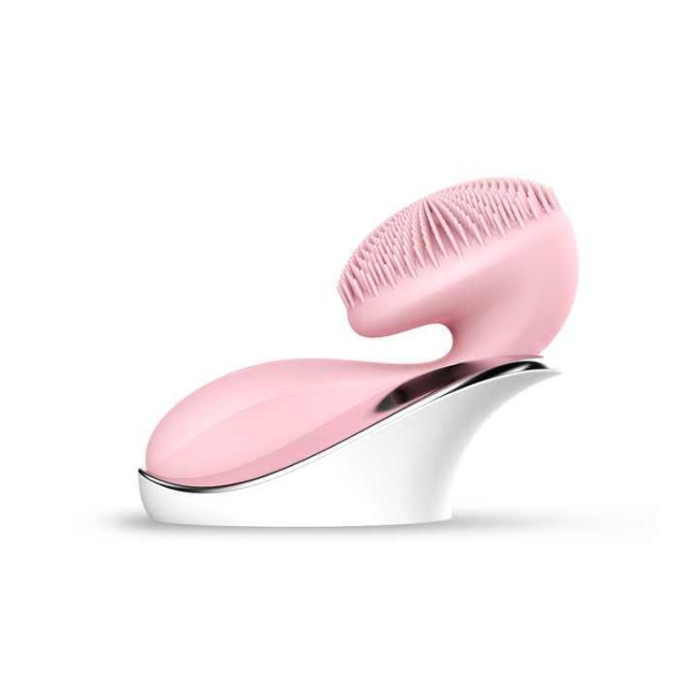 Tara Sonic Vibrating Magnetic Beads Facial Cleansing Brush - Pink