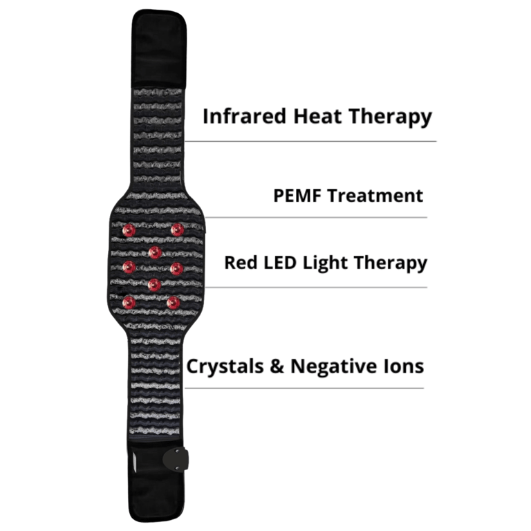 VitalityWave Pro Multifunctional Infrared Heat, PEMF  Belt For Enhanced Wellness And Relaxation