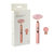 ZAQ Sana Rose Quartz USB Rechargeable Vibrating Changeable Face Rollers - 3 Speed