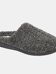 Zedzzz Mens Noah Velour Slippers