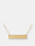 Personalized Modern Couple Names Bar Necklace - Gold