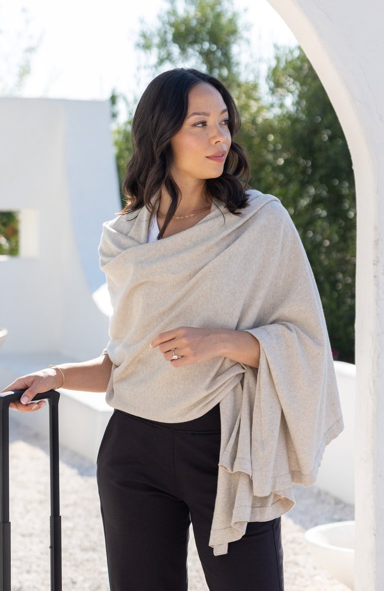 The Dreamsoft Organic Cotton Travel Scarf - Birch