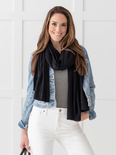 Zestt Organics The Dreamsoft Travel Scarf - Black product