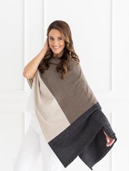 The Dreamsoft Travel Scarf - Brownstone Colorblock