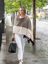 The Dreamsoft Travel Scarf - Brownstone Colorblock