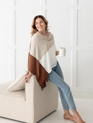The Dreamsoft Travel Scarf - Canyon Brown Colorblock