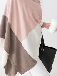 The Dreamsoft Travel Scarf - Desert Pink Colorblock