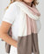 The Dreamsoft Travel Scarf - Desert Pink Colorblock