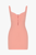 CIN Wool Mini Dress - Salmon