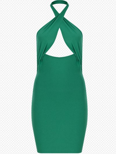 ZEYNEP ARCAY Halterneck Mini Knit Dress product