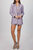 Lp Cutout Bodycon Dress In Lilac