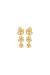 Bloom Large Dangles - Gold/Pearl