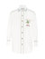 Clover Applique Relaxed Shirt - Ivory