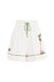 Clover Applique Relaxed Short - Ivory