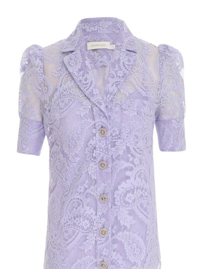 ZIMMERMANN High Tide Lace Shirt product