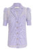 High Tide Lace Shirt - Periwinkle