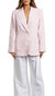 High Tuxedo Blazer In Pink - Pink