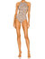 Jude Cut Out One Piece Swimsuit - Leopard