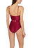 Lexi Bandeau Swimsuit In Ruby