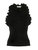 Matchmaker Ruffle Neck Top - Black