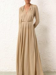 Matchmaker Smock Dress - Gold