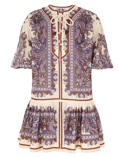 ZIMMERMANN Ottie Eyelet Mini Dress product