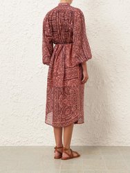 Ottie Long Sleeve Shirt Dress