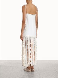 Postcard Shell Fringe Dress