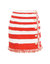 Postcard Striped Skirt - Red Stripe