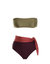 Rosa Color Block Bikini - Spliced