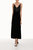 Sensory Velvet Slip Dress (Final Sale) - Black
