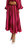 Tiggy Chevron Skirt In Rhubarb Stripe