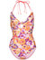 Violet Knotted 1Pc Mustard Multi Floral - Multicolor