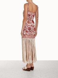 Vitali Fringe Mini Dress