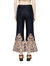 Womens Natura Flare Pant In Navy Paisley