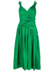 Women'S Tiggy Bow Sleeveless Midi Dress - Green