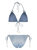 Zimmermann August Lurex Ring Tie Bikini Dusty Blue