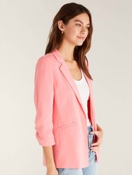 Cinema Blazer - Sunkist Coral - Sunkist Coral