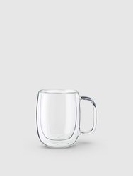 Coffee Glass Mug, 12oz. 355ml, 12oz, 2-Piece